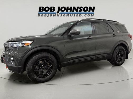 Forged Green Metallic 2022 Ford Explorer Timberline