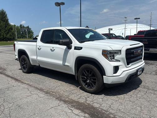 Summit White 2019 GMC Sierra 1500 Elevation