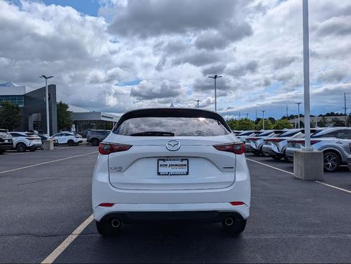 Rhodium White Metallic 2024 Mazda CX-5 2.5 S Preferred Package