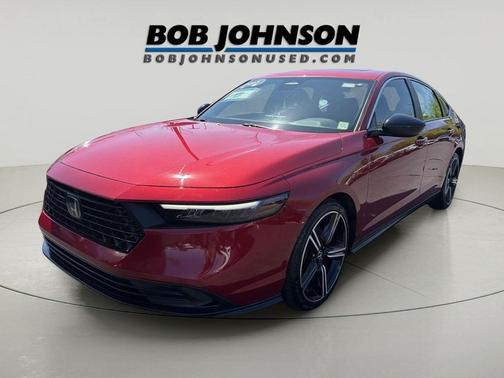 Radiant Red Metallic 2023 Honda Accord Hybrid Sport
