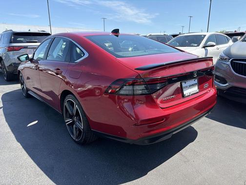 Radiant Red Metallic 2023 Honda Accord Hybrid Sport