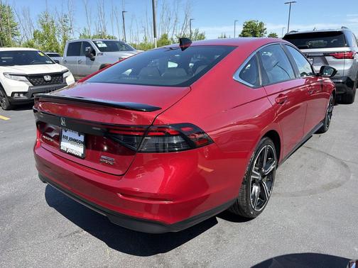 Radiant Red Metallic 2023 Honda Accord Hybrid Sport
