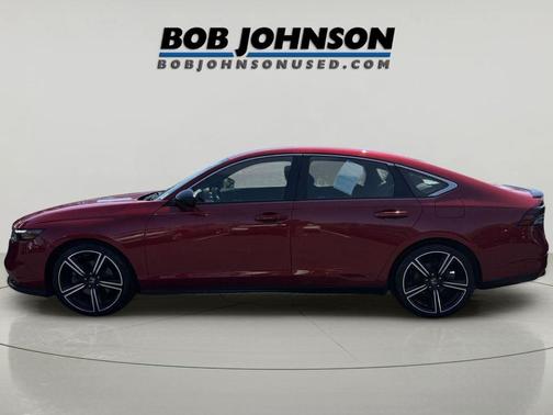 Radiant Red Metallic 2023 Honda Accord Hybrid Sport