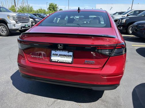 Radiant Red Metallic 2023 Honda Accord Hybrid Sport