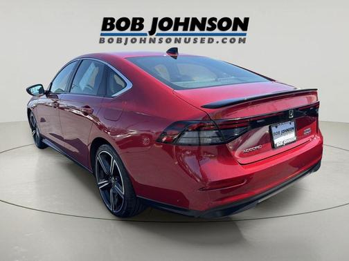 Radiant Red Metallic 2023 Honda Accord Hybrid Sport