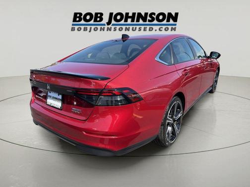 Radiant Red Metallic 2023 Honda Accord Hybrid Sport