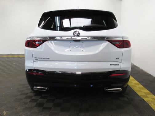 White Frost Tricoat 2024 Buick Enclave Essence AWD