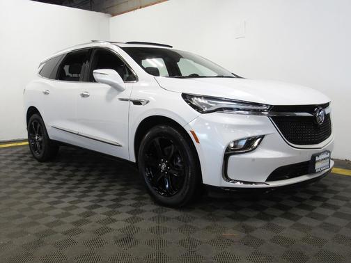 White Frost Tricoat 2024 Buick Enclave Essence AWD