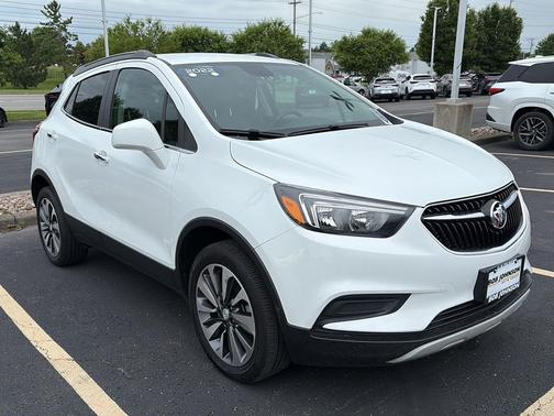 Summit White 2022 Buick Encore Preferred