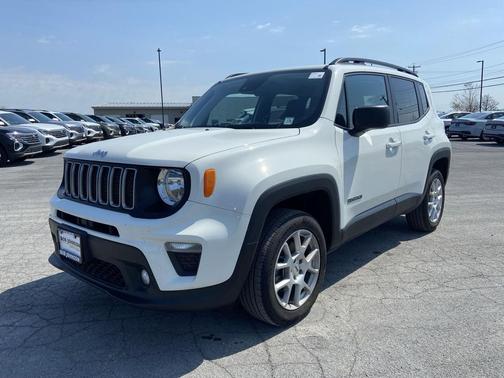 Alpine White Clearcoat 2022 Jeep Renegade Latitude