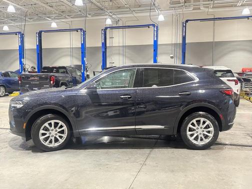 Dark Moon Blue Metallic 2021 Buick Envision AWD Preferred