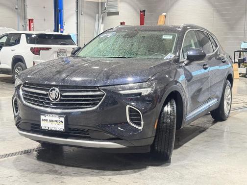 Dark Moon Blue Metallic 2021 Buick Envision AWD Preferred