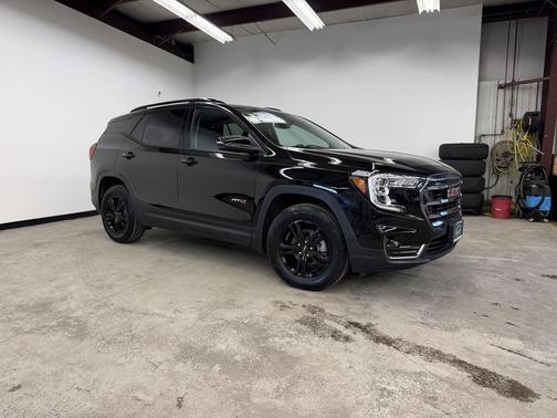Ebony Twilight Metallic 2023 GMC Terrain AWD AT4