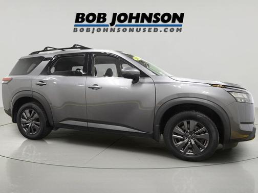 Gun Metallic 2023 Nissan Pathfinder SV 4WD