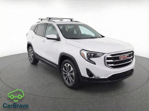 Summit White 2019 GMC Terrain SLT