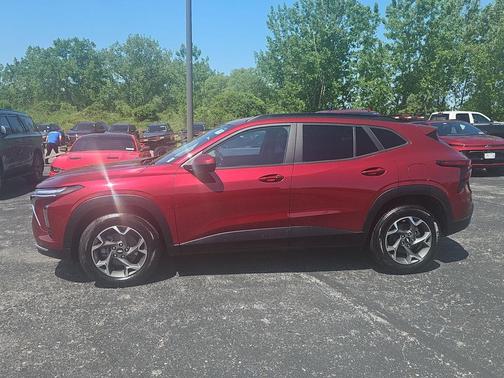 Crimson Metallic 2024 Chevrolet Trax LT