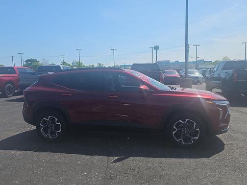 Crimson Metallic 2024 Chevrolet Trax LT