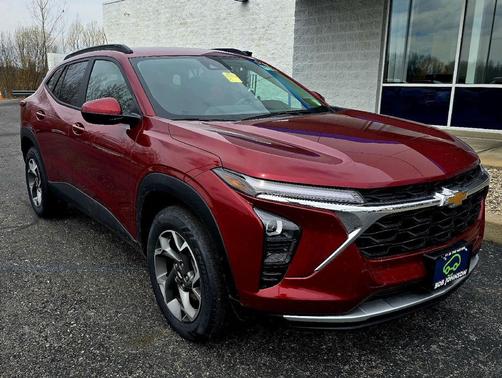 Crimson Metallic 2024 Chevrolet Trax LT