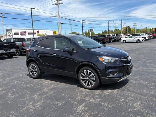 Dark Moon Blue Metallic 2022 Buick Encore Preferred