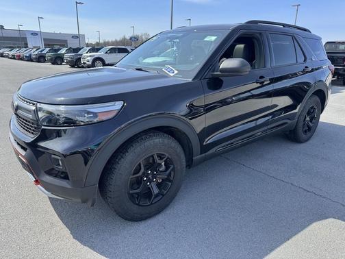 Agate Black Metallic 2022 Ford Explorer Timberline