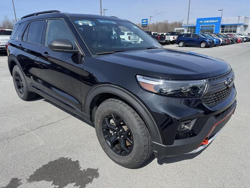 Agate Black Metallic 2022 Ford Explorer Timberline