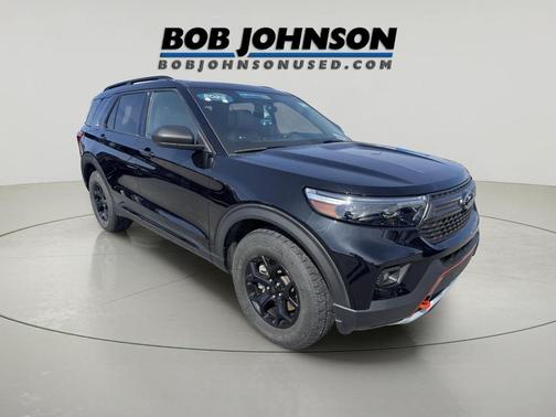Agate Black Metallic 2022 Ford Explorer Timberline