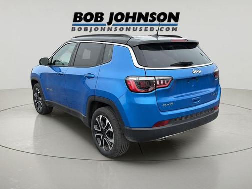 Laser Blue Pearlcoat 2023 Jeep Compass Limited