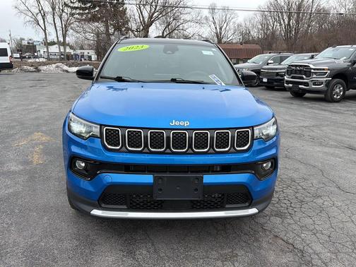 Laser Blue Pearlcoat 2023 Jeep Compass Limited