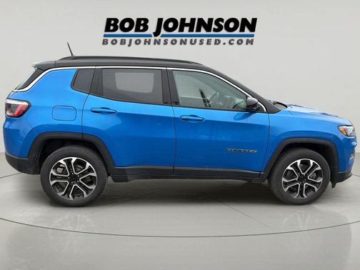 Laser Blue Pearlcoat 2023 Jeep Compass Limited