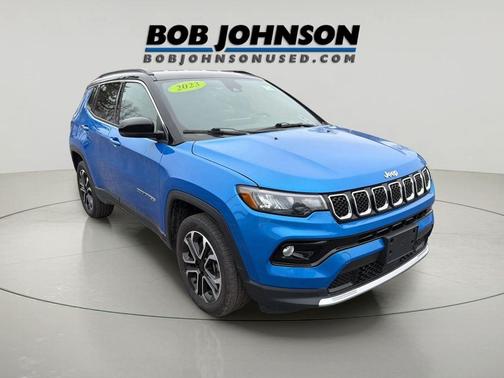 Laser Blue Pearlcoat 2023 Jeep Compass Limited