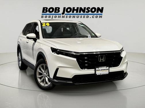 Platinum White Pearl 2024 Honda CR-V EX-L AWD