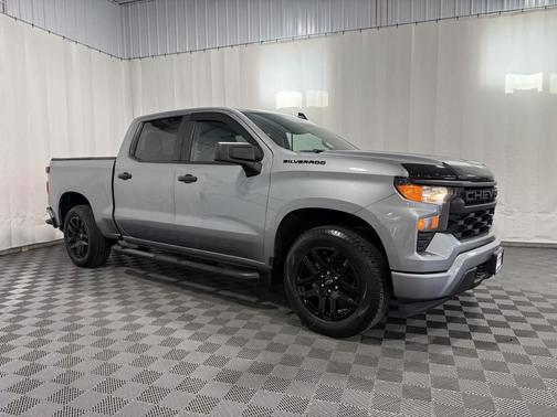 Sterling Gray Metallic 2023 Chevrolet Silverado 1500 Custom