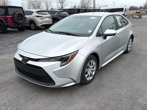 Classic Silver Metallic 2025 Toyota Corolla LE