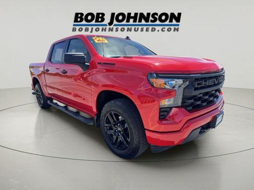 Red Hot 2025 Chevrolet Silverado 1500 Custom