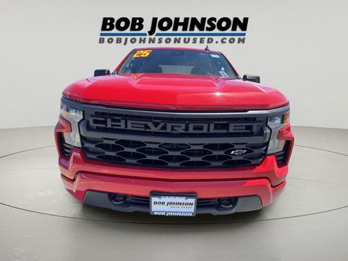 Red Hot 2025 Chevrolet Silverado 1500 Custom