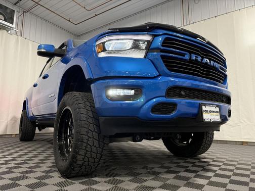 Hydro Blue Pearlcoat 2022 RAM 1500 Laramie