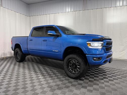 Hydro Blue Pearlcoat 2022 RAM 1500 Laramie
