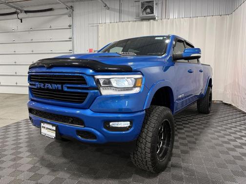 Hydro Blue Pearlcoat 2022 RAM 1500 Laramie
