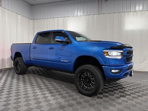 Hydro Blue Pearlcoat 2022 RAM 1500 Laramie