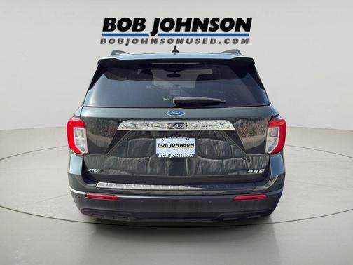 Forged Green Metallic 2023 Ford Explorer XLT