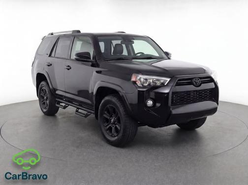 Midnight Black Metallic 2022 Toyota 4Runner SR5 Premium
