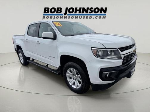Summit White 2021 Chevrolet Colorado LT