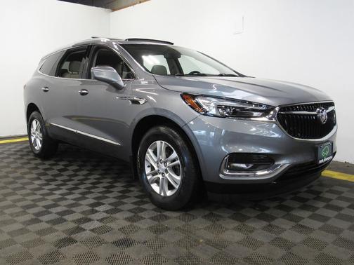 Satin Steel Metallic 2021 Buick Enclave AWD Essence