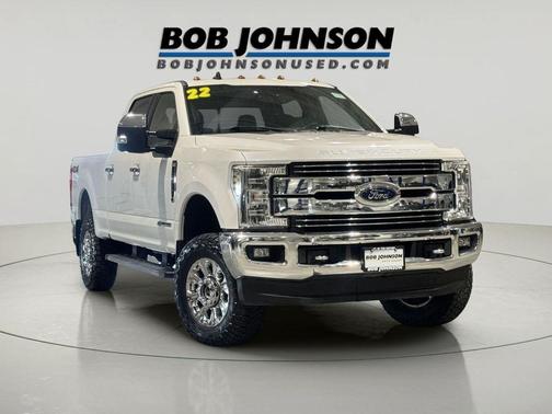 White Platinum Metallic Tri-Coat 2019 Ford F-250 Lariat