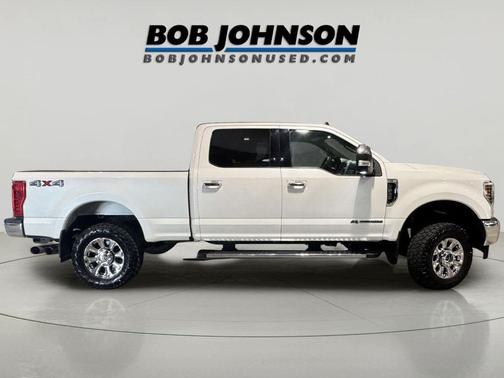 White Platinum Metallic Tri-Coat 2019 Ford F-250 Lariat