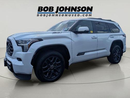 Wind Chill Pearl 2024 Toyota Sequoia Platinum