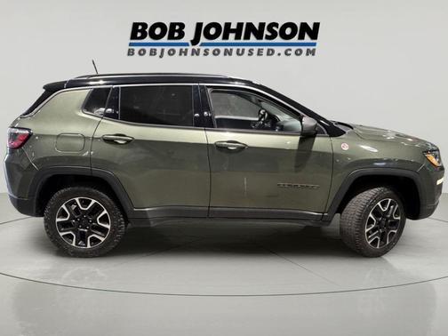 Olive Green Pearlcoat 2021 Jeep Compass Trailhawk