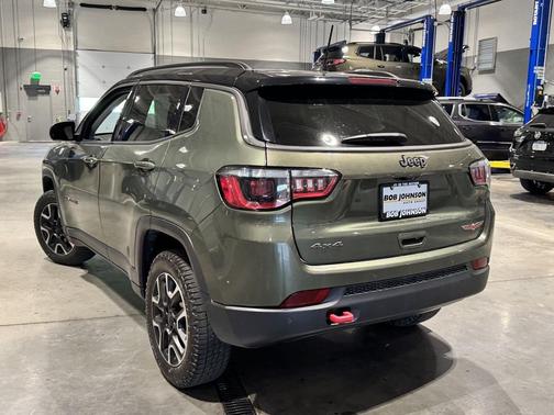 Olive Green Pearlcoat 2021 Jeep Compass Trailhawk