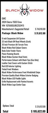 2024 GMC Sierra 1500 AT4