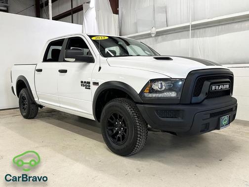 Bright White 2022 RAM 1500 Classic SLT